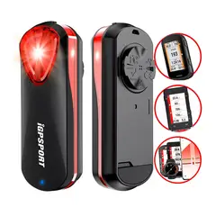 IGPSPORT - Radar Trasero Inteligente Sr30 Luz Trasera Para Bicicleta