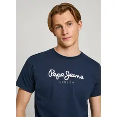 PEPE JEANS - Camiseta Eggo N Para Hombre Azul Oscuro