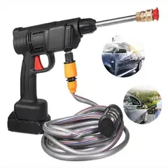 GENERICO - Hidrolavadora Inalambrica Hogar Carro Recargable 2 Baterias