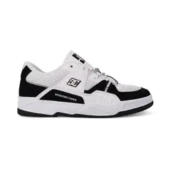 DC SHOES - Tenis Construc Para Hombre Color Blanco y Negro