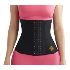 GENERICO - Faja Cinturilla Reductora Termica Sauna 4 Broches 34cm