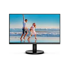 AOC - Monitor LCD Profesional plano 23.8 IPS Full HD Negro