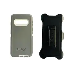OTTERBOX - Estuche Defender Para Samsung Galaxy S10 - Gris con Blanco