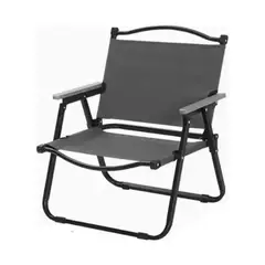 GENERICO - Silla Plegable Para Camping Negro W06A