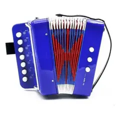 GENERICO - Acordeon Infantil Vallenato Niños Negra ¡ Sonido Real