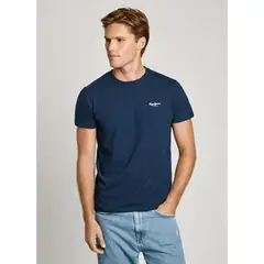 PEPE JEANS - Camiseta Original Basic 3N Para Hombre Color Azul