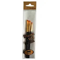 GARABATOS - Set Pincel Lengua De Gato X 3 Ref. 503 Matiz