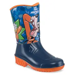 DISNEY - Botas Lluvia Mickey Zize Azul-Nar para Niño