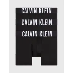 CALVIN KLEIN - Pack De 3 Boxer Negro En Microfibra - Intense Power