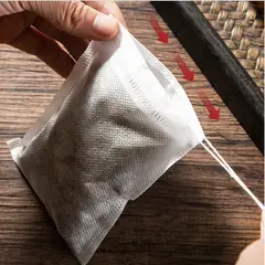 GENERICO - Bolsas de filtro para infusiones, té, café, aromáticas X 100