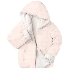 THE CLOTHING COMPANY - Chaqueta Ovejera Mujer Niña Peluche Acolchada