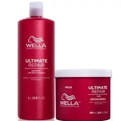 WELLA - Kit Ultimate Repair Shampoo + Mascarilla