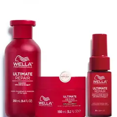 WELLA - Kit Ultimate Repair Shampoo + Mascarilla + Miracle