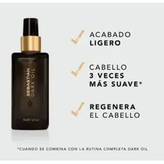 SEBASTIAN - Professional Dark Oil Aceite Para El Cabello 95ml