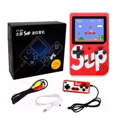 SKY - MINI CONSOLA ORIGINAL SUP DISEÑO RETRO CON 400 JUEGOS + CONTROL
