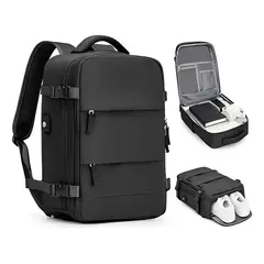 MILOPTS - Mochila Maleta con Compartimento para Zapatos Multifuncional