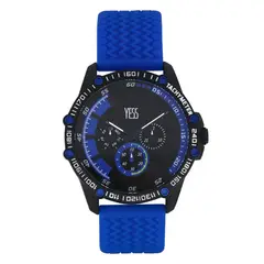 YESS - Reloj Para Hombre Color Azul 1151G-03_.