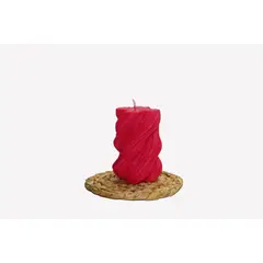 GENERICO - Vela aromática fuste con aroma de frutos rojos