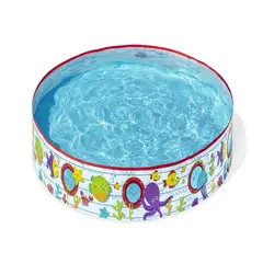 BESTWAY - Piscina Redonda Rígida Con Motivos Marinos de 152CM