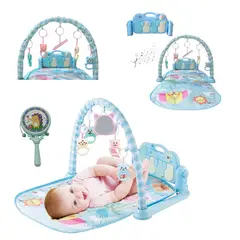 BRITOCHET - Gimnasio para Bebé con Piano REF JJ8834 Azul
