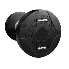 MOVIFIT - Mancuerna Redonda Pro 25 kg Encauchetada en Rubber