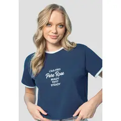 RUTTA - Camiseta Mujer Azul Profundo 107358
