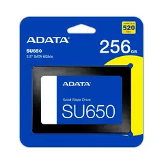 ADATA - Unidad de estado sólido SU650 SATA 256GB