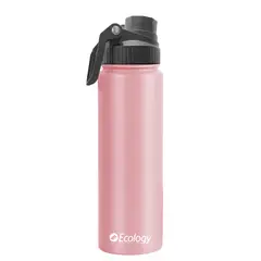 ECOLOGY - Botella Térmica Tokyo Con Doble Tapa 21oz -Rosado