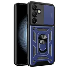 GENERICO - Funda Estuche Case Slider Compatible Con Samsung S25 Plus Azul