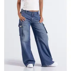UNSER - Jean Para Mujer Cargo