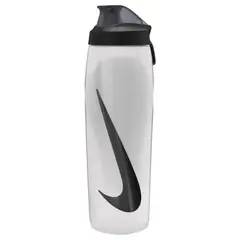 NIKE - Botella Refuel Locking 32 Oz-Blanco/Negro
