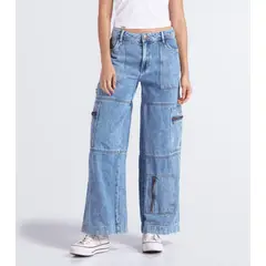 UNSER - Jean Para Mujer Cargo