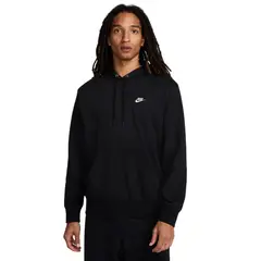NIKE - Hoodie Club Ft Po Hoodie Hombre-Negro