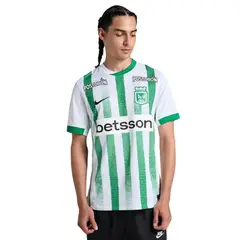 NIKE - Camiseta Atlético Nacional Stadium 2025 Hombre-Blanco