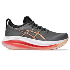 ASICS - Gel-Nimbus 27 Tenis gris de hombre para correr