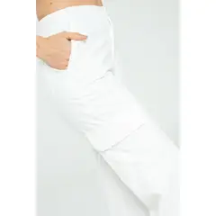 RAGGED - Pantalon durazno cargo Blanco crudo Ragged.