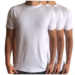 ELEMENTAL STORE - Camisetas para hombre en algodón 100% x 3 unidades