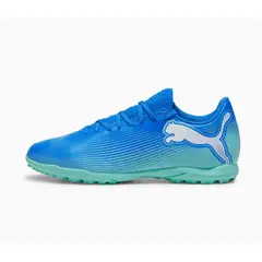 PUMA - Future 7 Play Tt Guayos azul de hombre para futbol