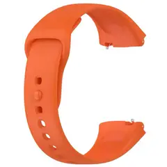 GENERICO - CORREA DE SILICONA PARA REDMI WATCH 3 ACTIVE NARANJA