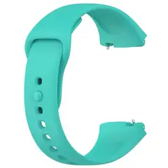GENERICO - CORREA DE SILICONA PARA REDMI WATCH 3 ACTIVE AGUAMARINA