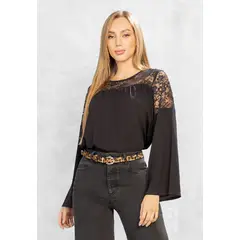 MARKETING PERSONAL - Blusa Mujer Negro Mp 107321