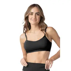 FORMAS INTIMAS - Top Mujer Negro Fi 2076