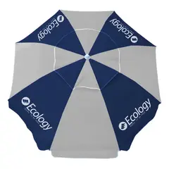 ECOLOGY - Sombrilla Playa Parasol 19m Protección Uv Fibra Max