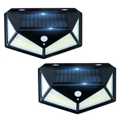 ENERGY PLUS - Set x2 Lámparas Solares con Sensor Energía Ecológica LED