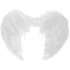 GENERICO - Alas de ángel en blanco con correas elásticas
