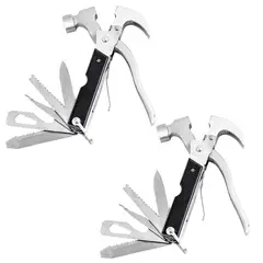 ENERGY PLUS - Set x2 Martillo Multifuncional 18 en 1 Herramienta Compacta