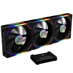 GAMDIAS - Ventilador AEOLUS P2-1203U ARGB 3x Unidades
