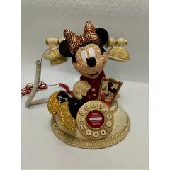 GENERICO - Telefono Mesa Disney Minnie Usa Decorativo Con Cristal No Funcional