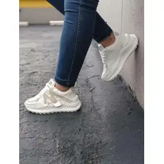 URBAN PLUS - TENIS PARA MUJER BLANCOS