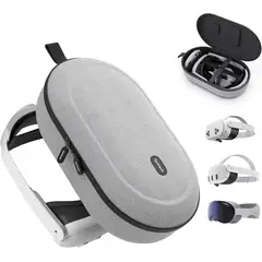 GENERICO - Estuche Protector Para Meta Quest 3 3s 2 Rígido Impermeable